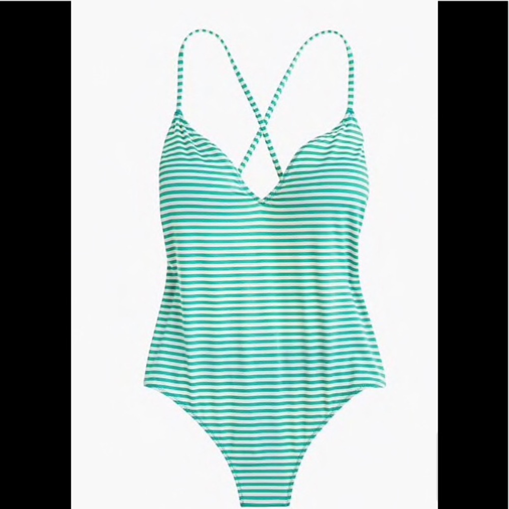 J Crew Playa X back one piece size M